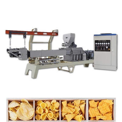 Lini Produksi Makanan Ringan Goreng Keripik Jagung Bugles Tortilla 100 - 300kg/H