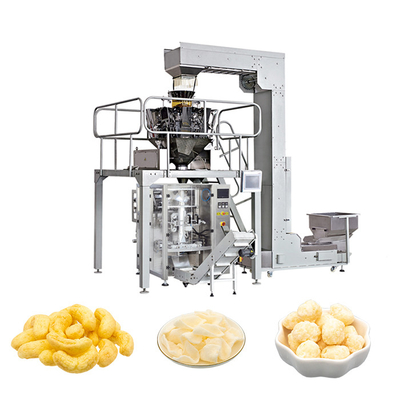 MT-65 Grain Flour Jagung Puff Snack Lini Produksi 120kg/H