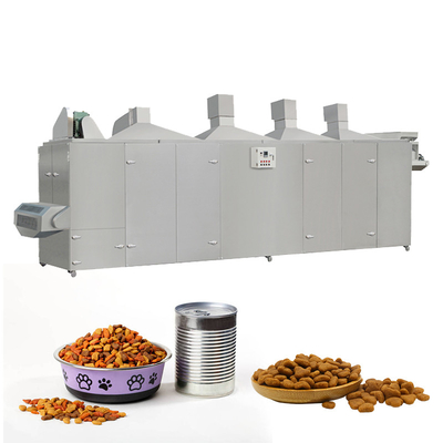 Mesin Extruder Lini Pengolahan Makanan Hewan Peliharaan Multifungsi 1000kg / H