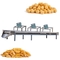 Mini Puffed Wheat Snacks Food Extrude Jagung Puff Lini Produksi Perak