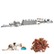 MT Garis Pengolahan Makanan Hewan Peliharaan 380V 50HZ Mesin Pembuat Makanan Anjing Kering